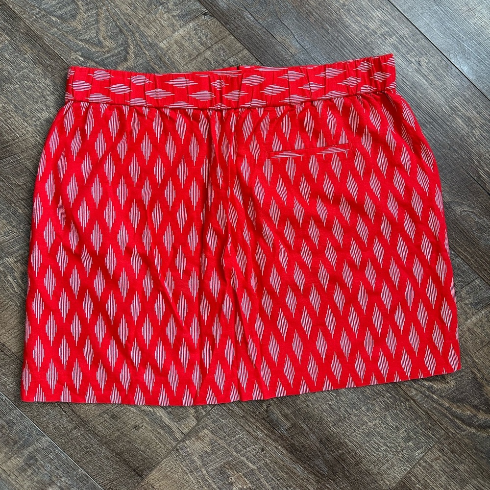 Banana Republic Factory Orange Red Skirt - Picture 3 of 4
